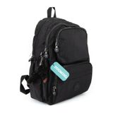 DUOMİNO Fcstore Krinkıl Kumaş Suya Dayanıklı Büyük Boy Siyah Klinkır Sırt Çantası/laptop Okul Çanta