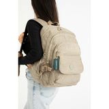 Duomino Fcstore Krinkıl Kumaş Suya Dayanıklı Büyük Boy Vizon Klinkır Sırt Çantası/laptop Seyahat Okul