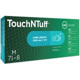 Dupont Ansell Touchntuff 92-605 Kimyasala Dayanıklı Gıda Uyumlu Tek Kullanımlık Nitril Eldiven - Yeşil