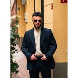 Dupont Classics Dupont Erkek Kruvaze Ikili Takım Elbise - Slim Fit Kırlangıç Yaka 6 Drop - Lacivert - 56
