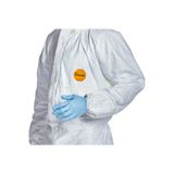 Dupont Tyvek® 200 Easysafe Başlıklı Kimyasal Koruyucu Tek KullanımlıkTulum XL