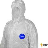 Dupont™ Tyvek® 500 Xpert Başlıklı Kimyasal Koruyucu Tulum - 8