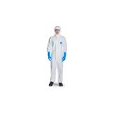 Dupont Tyvek 500 Xpert Kimyasal Koruyuculu Başlıklı Fermuarlı Nefes Alabilen Tek Kullanımlık Tulum