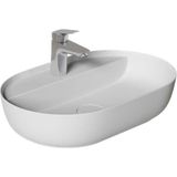 Dura Dream Lavabo Set Tezgah Üstü 40x60 cm İnce Yanak - Beyaz