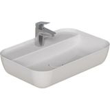 Dura Nexus Lavabo Set Tezgah Üstü D.li 40*60 cm Ince Yanak - Beyaz