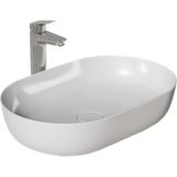 Dura Rose Lavabo Set Tezgah Üstü 40*60 cm Ince Yanak - Beyaz
