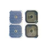 Dura-Stick 5X5cm Çıtçıtlı Dikdörtgen Tens Elektrod Pedi / 4 Lü Paket