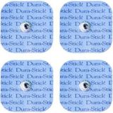 Dura Stick Dura-Stick Plus 5x5 cm Çıt Çıtlı Tens Elektrodu 4 Adet (1 Paket)
