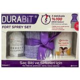 Durabit Fort Saç Biti ve Sirkeler İcin Sprey 100 ml + Şampuan ve Havlu Hediyeli