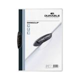 durable 2260-s a4 sıkıştırmalı dosya swingclip ortadan klipsli 30 sayfa siyah (5 adet) - Yok