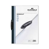Durable 2260-S A4 Sıkıştırmalı Dosya Swingclip Ortadan Klipsli 30 Sayfa Siyah (5 Adet)