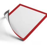 DURABLE DURAFRAME Mıknatıslı Bilgi Çerçevesi A4 Kırmızı