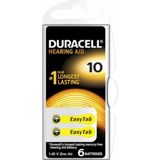 Duracell 10 Işitme Cihazı Kulak Pili 6 Pil 1 Kutu (4887)