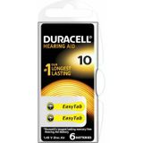 Duracell 10 İşitme Cihazı Kulak Pili 6 Pil 1 Kutu (5433)