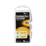 Duracell 10 No Isıtme Cıhazı Pılı 1.45V 6Lı Paket