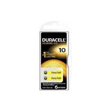 Duracell 10 Numara Kulaklık Pili, İşitme Cihazı Pili, 6'lı Paket
