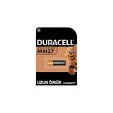 Duracell 12 Volt MN27 Alkalin Pil 18mAh Yüksek Performanslı Tekli Blister Paket