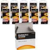 Duracell 13 Numara İşitme Cihazı Pili 60 Adet 1,5 V Çinko Saat Pili Uzun Ömürlü