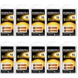 Duracell 13 Numara Kulaklık Pili 10 Paket 6'lı 1,5 V Voltajlı Uzun Ömürlü Saat Pili