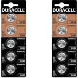 Duracell 2032 Lithium 3V Kartela 10'lu Pil - 10 Adet
