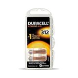 DURACELL 312 İŞİTME CİHAZ KULAK PİLİ 6 PARÇA KUTU