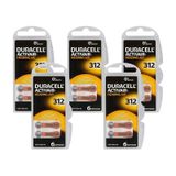 Duracell 312 Numara İşitme Cihazı Pili 5 Paket 30 Adet