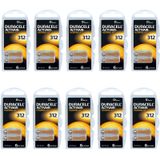 Duracell 312 Numara İşitme Cihazı Pili 6 x 10'lu
