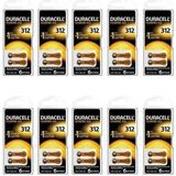 Duracell 312 PR41 60'lı Kulaklık İşitme Cihazı Pili