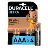 Duracell 4 lü İnce Kalem Pil