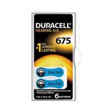 DURACELL 675 NO KULAKLIK PİLİ (6LI PAKET) - 6'lı