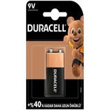 Duracell 6LR61 Alkalin 9V Pil - 1 Adet