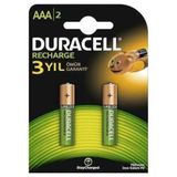 Duracell 750x10 W 2'li RECH AAA Pil