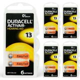 Duracell Activair 13 Işitme Cihazı Pili 30 Adet 1,5 V Kapasite ile Uzun Ömürlü Kullanım
