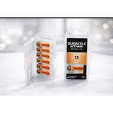 Duracell Activair 13 Işitme Cihazı Pili Easytab Zinc Air – 6’lı Paket