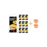 Duracell Activair 13 No Işitme Pili (10 Paket X 6= 60 Adet) + Hediye Nem Alıcı Tablet, Yesmed