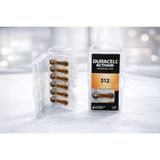 Duracell Activair 312 Işitme Cihazı Pili Easytab Zinc Air – 6’lı Paket