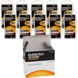 Duracell Activair 312 Kulaklık Pilleri 10 Adet 1,5 V Uzun Süreli Kullanım İçin