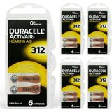 Duracell Activair 312 Numara Işitme Cihazı Pili 1,5 V 30 Adet Kolay Kullanım İçin Yüksek Performans