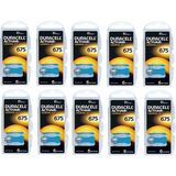Duracell Activair 675 Numara PR44 İşitme Cihazı Pili 30 Adet 6'lı 10 Paket 1,45 V