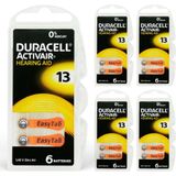 Duracell Activair 6x5 30 Adet 13 Numara İşitme Cihazı Pili