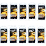 Duracell Activair İşitme Cihazı Pili 1,2V Çinko Tek Kullanımlık 60'lı Paket Yüksek Performans