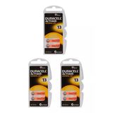 Duracell Activair İşitme Cihazı Pili 13 Numara 6'lı 3 Adet