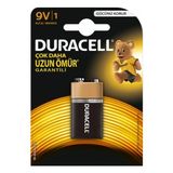 Duracell Alkalin 9 Volt Pil Tekli Paket 10'lu Set Yüksek Performanslı - 10 Adet
