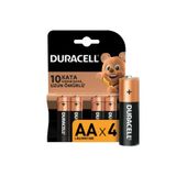 Duracell Alkalin Aa Kalem Piller 1.5 V Lr6/Mn1500 4'Lü Paket