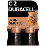Duracell Alkalin C Pil, 1,5V (LR14 / MN1400), 2’li Paket (5'li Paket)