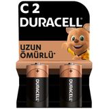 Duracell Alkalin C Pil, 1,5V (LR14 / MN1400), 2’li Paket (6'li Paket)