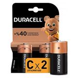 Duracell Alkalin C Piller, 2 Adet Paket