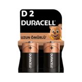 Duracell Alkalin D Pil, 1,5v Lr20 / Mn1300 , 2 Li Paket