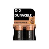 Duracell Alkalin Dx2 Büyük Boy Piller 2 Adet 1,5V