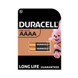 Duracell Alkalin MN2500 AAAA Pil2'li